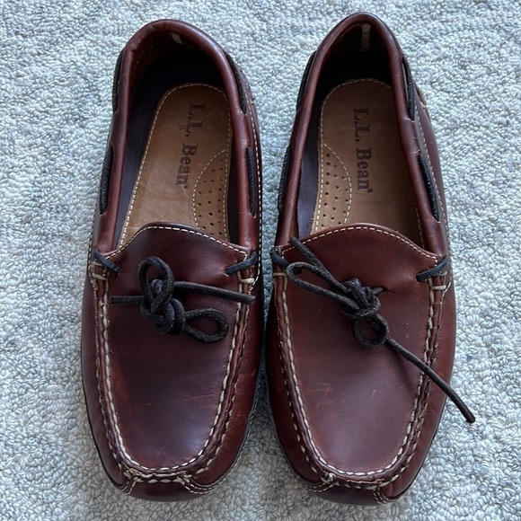 L.L. Bean Other - 𝅺MEN'S LL Bean Leather Double-Sole Slippers Leather-Lined Size 7